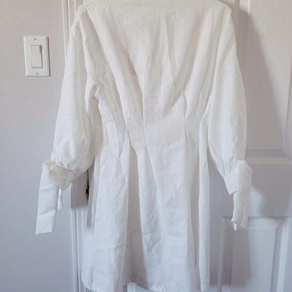 Korean Style Vintage Button Down Dress - Picture 3 of 5